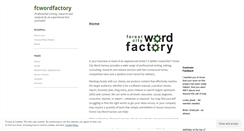 Desktop Screenshot of fcwordfactory.com